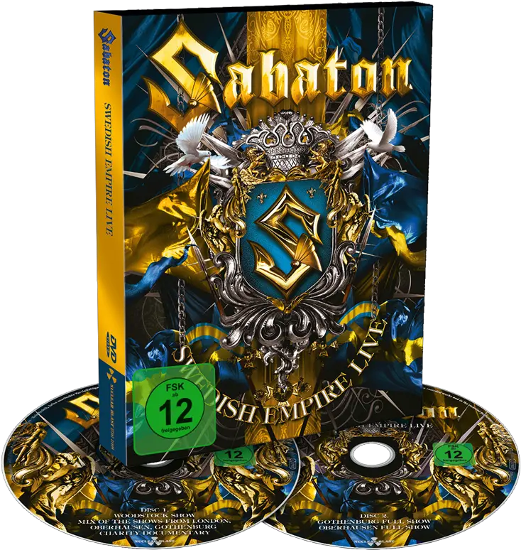  Sabaton Sabaton Swedish Empire Live Dvd Png Sabaton Logo