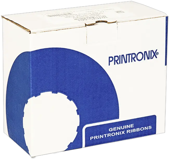  Printronix 107675 001 Extended Life Spool Ribbon 27m Char 6pack P5000 Text U0026 Ocr P5000 Cardboard Packaging Png Text Ribbon Png