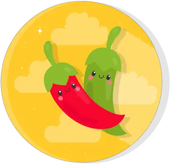  Flat Icon Kawaii Chili Graphic By Uppoint Design Png Chili Icon