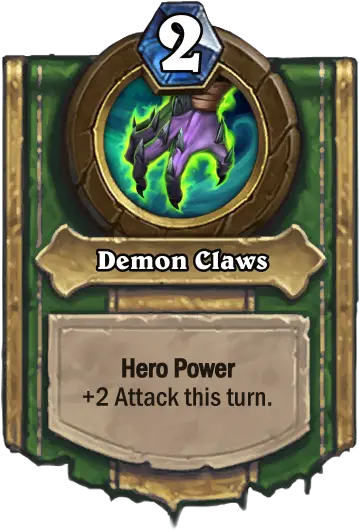  Neogulis Custom Demon Hunter Core Set Zul Jin Hero Power Hearthstone Png Demon Hunter Logo