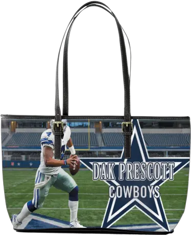  Cool Large Leather Tote Dallas Cowboys St Patricks Day Png Dak Prescott Png