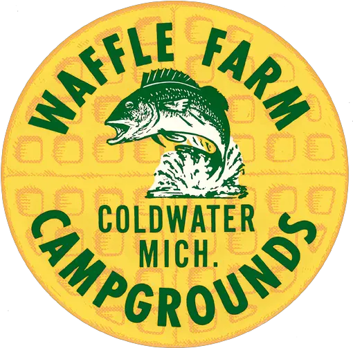  Waffle Farm Campground U2013 Campgrounds Coldwater Fish Png Waffle Icon