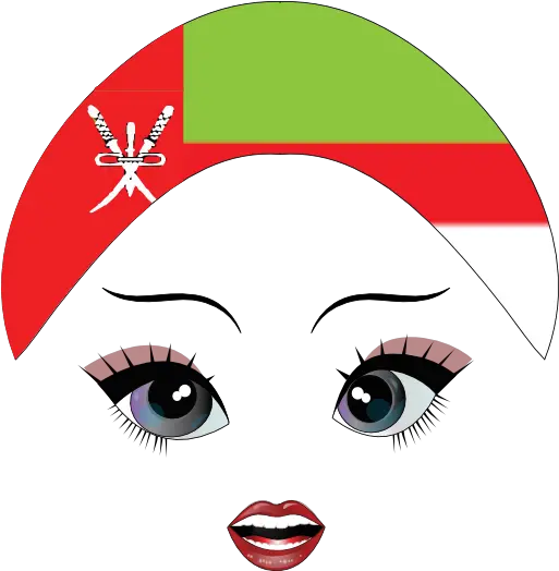  Pretty Omani Girl Smiley Emoticon Clipart I2clipart Warren Street Tube Station Png Oman Flag Png