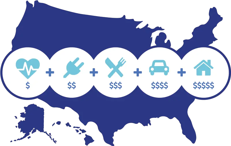  Quarter 3 2019 Cost Of Living Index Released U2013 C2er Poor And Rich States Png Art Of Living Logo