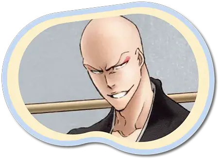  The Best Bald Anime Characters Lady Alopecia Ikkaku Bleach Png Bald Guy Icon