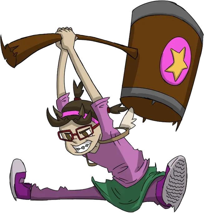  The Ban Hammer Of Mods Starvstheforcesofevil Cartoon Png Ban Hammer Png