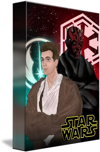  Obiwan V Darth Maul By Gabrielle W Star Wars Png Darth Maul Png