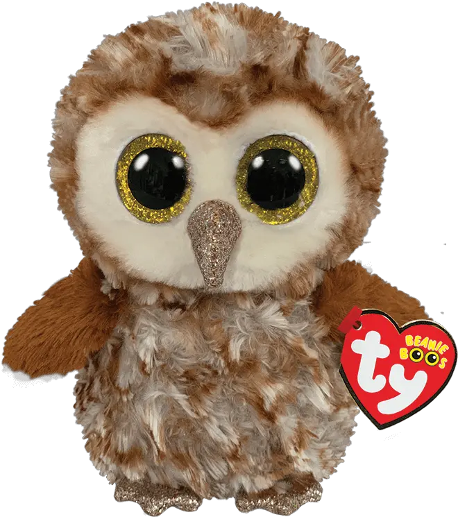  Percy Brown Tipped Barn Owl Barn Owl Beanie Boo Png Barn Owl Png