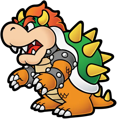  Bowser Bowser Mario Bros Png Paper Mario Png