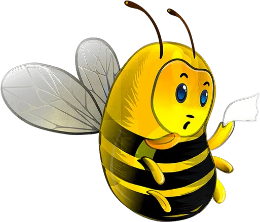  Bee0015goodbye Free Download Honey Bee Png Bee Icon