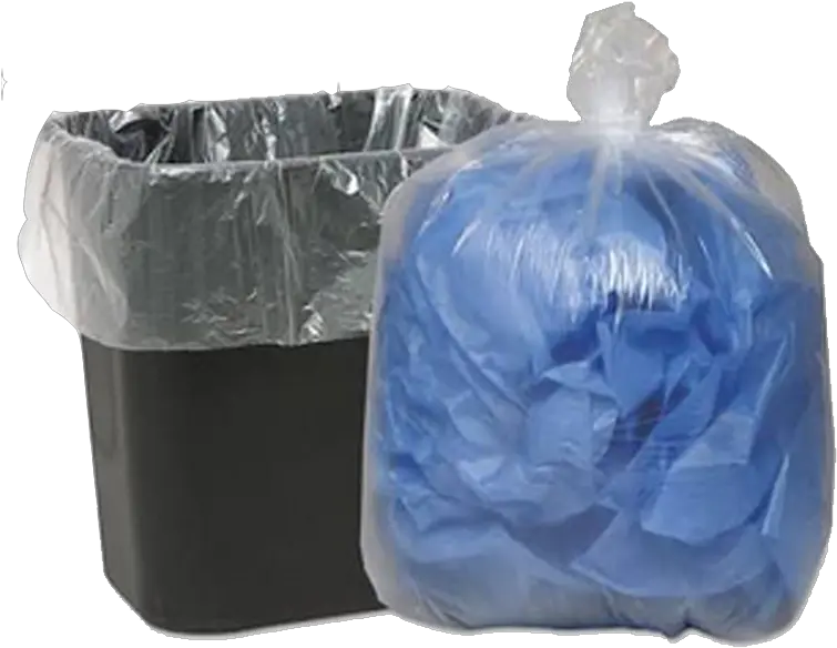  Nichols Can Liners U0026 Garbage Bags Clear Waste Bag Png Garbage Bag Icon