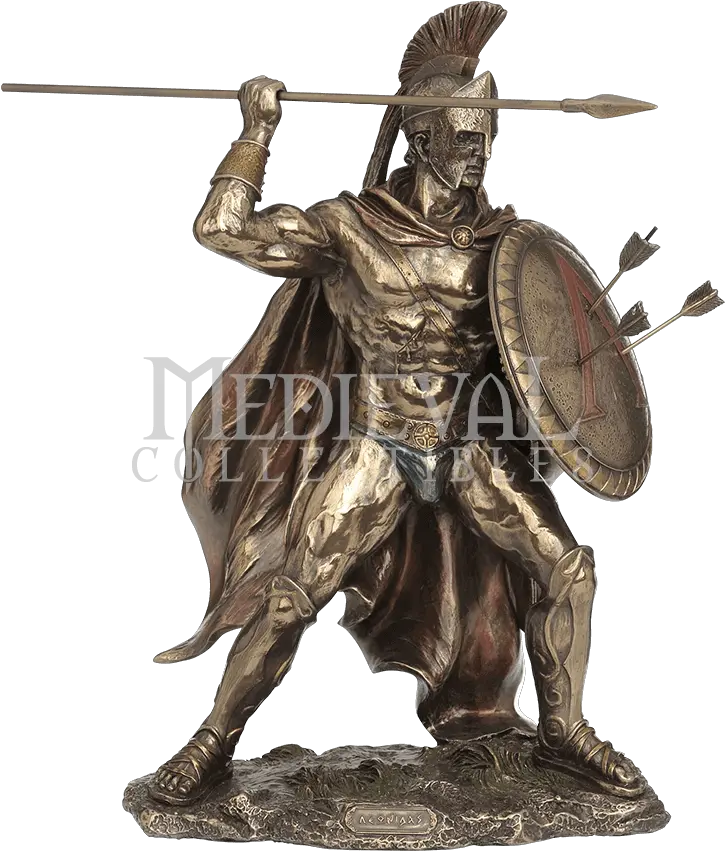  Veronese Leonidas Statue Leonidas Of Sparta Spear Png