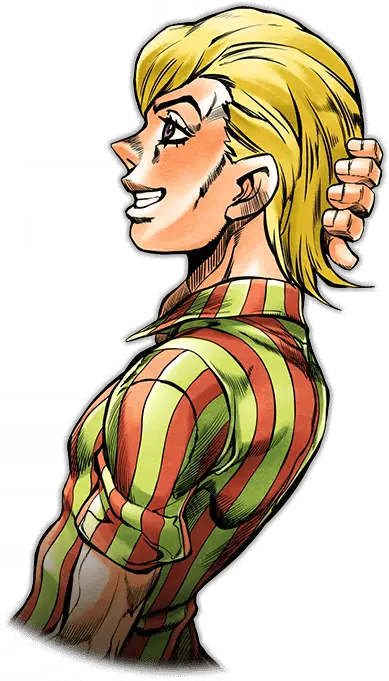  Sr Narancia Ghirga Shining Golden Hair Jojoss Wiki Illustration Png Shining Png