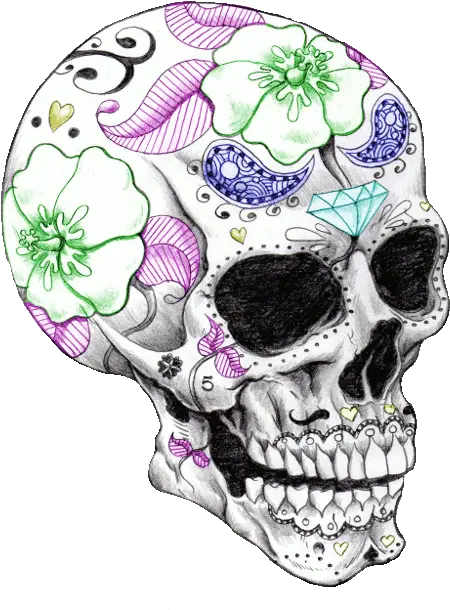  Steam Community Sugar Skull Free Adult Coloring Pages Png Skeleton Gif Transparent