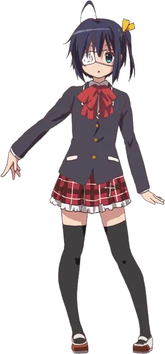  Rikka Takanashi Png Full Body Anime Character 4021562 Rikka Takanashi Body Png