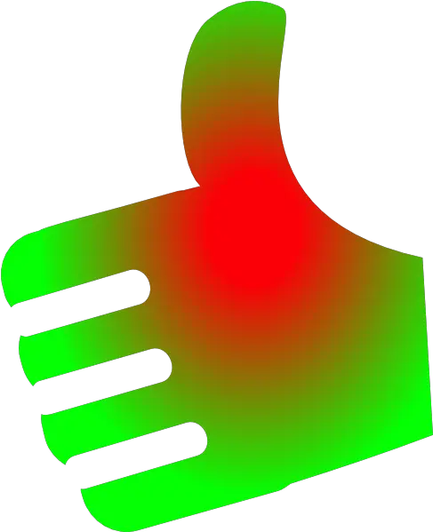  Red Clip Art Png Thumbs Down Transparent Background