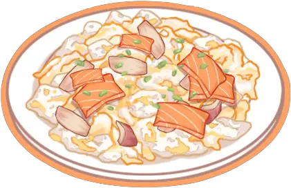  Salmon Fried Rice Food Fantasy Wiki Fandom Junk Food Png Dish Png