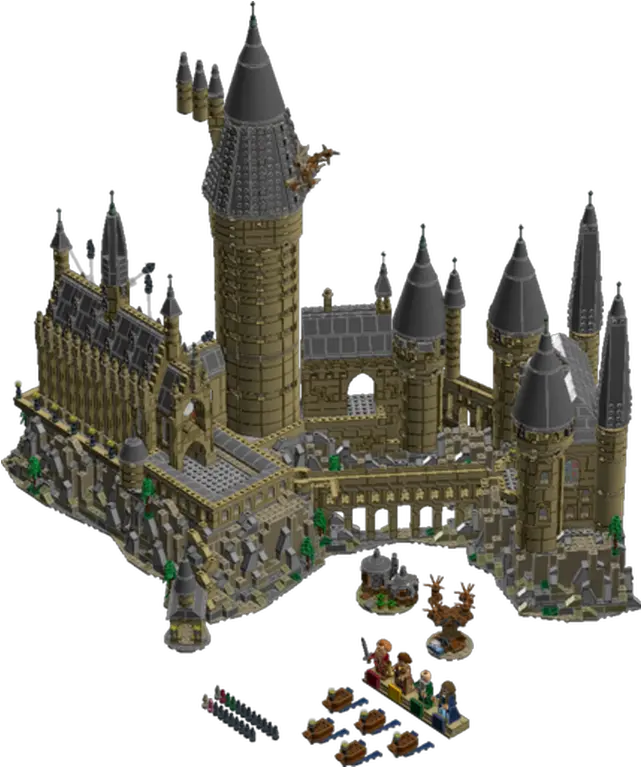  Official Sets In Ldd Bricksafe Lego Digital Designer Model Hogwarts Png Hogwarts Png