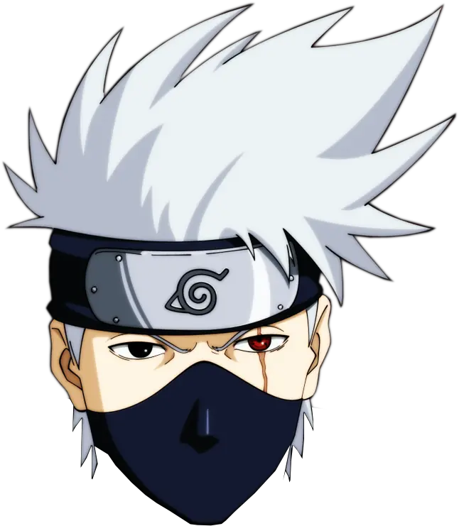  Naruto Head Png Kakashi Face Png Kakashi Hatake Icon