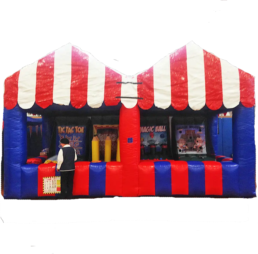  Download Hd Inflatable Carnival Tent With Four Games Makes Inflatable Png Carnival Tent Png