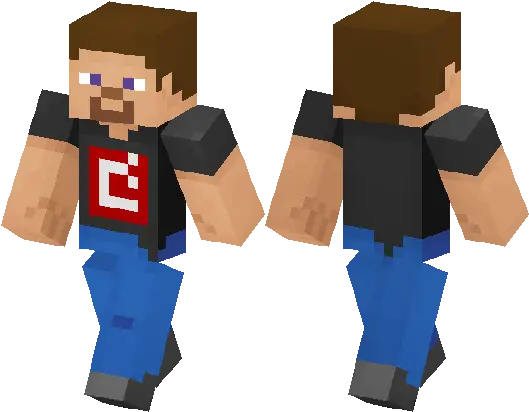  Developer Steve Minecraft Skin Hub Minecraft Dummy Skin Png Minecraft Steve Png