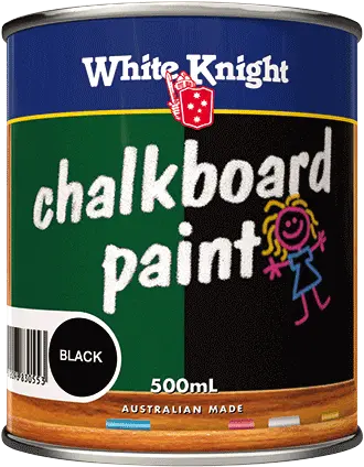  White Knight Chalkboard Paint Paint Png Chalk Board Png