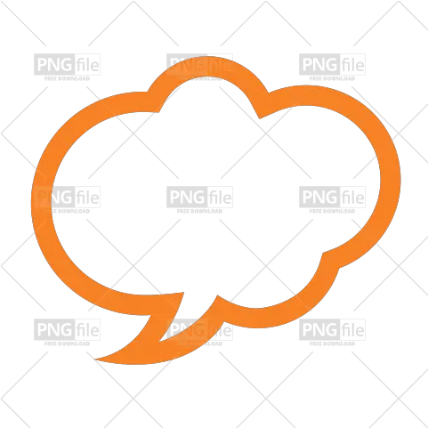  Cloud Speech Bubble Png Free Download Photo 580 Pngfile Circle Speach Bubble Png