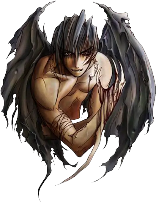  Vampire G Half Man Half Demon Anime Png Sasuke Transparent