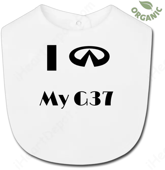  Organic Baby Bib T Shirt Png Infiniti Logo