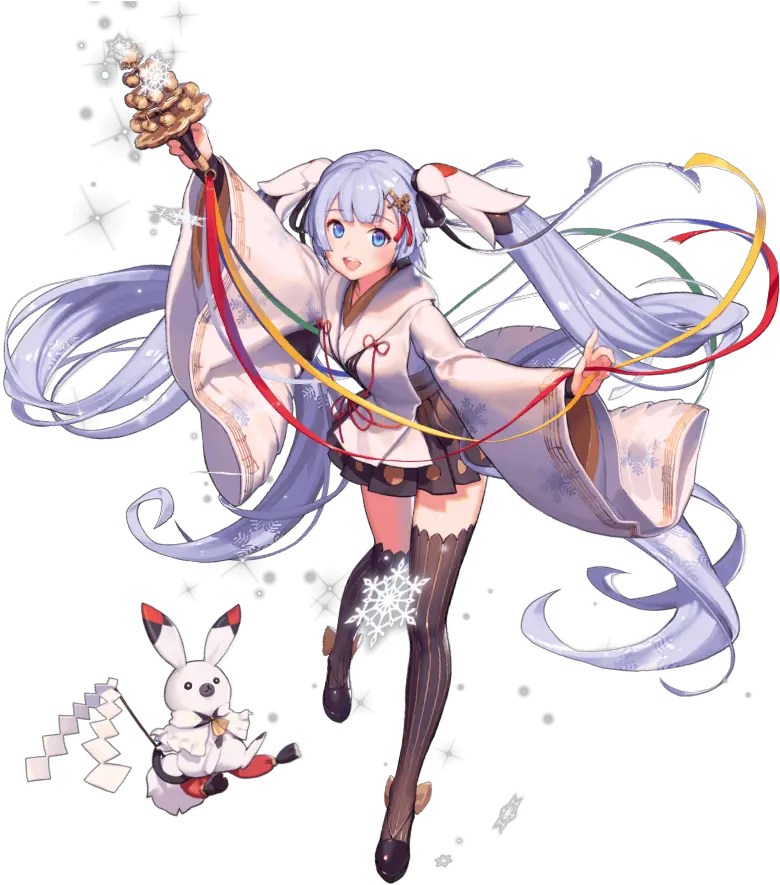  Snow Miku Fictional Character Png Miku Icon