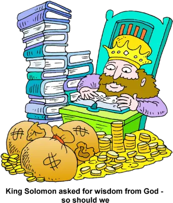  Image King Solomon With A Pile Of Money 1672273 Png King With Money Cartoon Stack Of Money Png