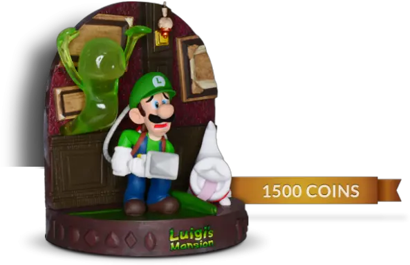  Download Leave A Comment Dr Luigi Mario Full Size Png Mansion Club Nintendo Statue Dr Mario Png