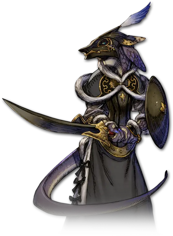  Lizardfolk Warrior Terra Battle Wiki Fandom Lizardfolk Sword And Shield Png Warrior Png