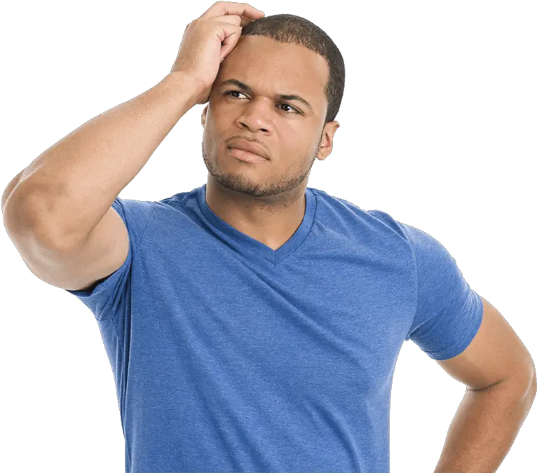  Thinking Person Png Transparent Confused Person Png Confused Person Png