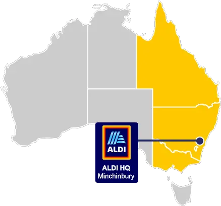  Aldi Recruitment Australia Map Png Aldi Logo Png