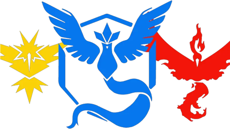  Pokemon Go Team Mystic Pokemon Go Blue Team Png Team Instinct Logo