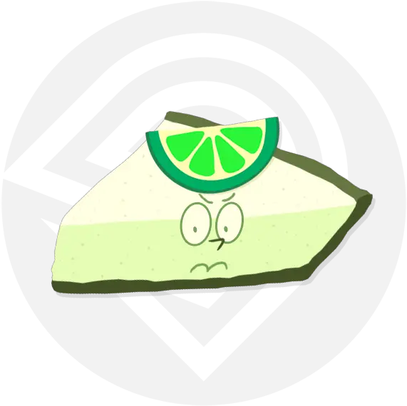  Download Key Lime Pie Green Peridot Is A Angry Little Lemon Png Lime Slice Png