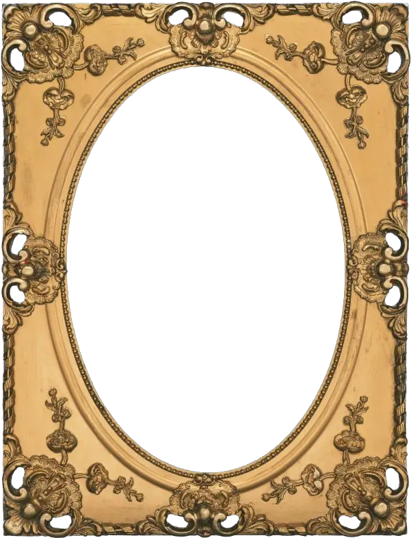  Luxury Golden Frame Png Image Frame Antique Clipart Oval Frame Png