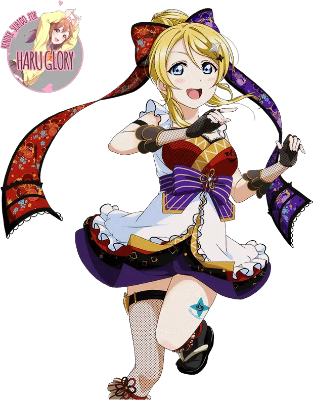  Ayase Eli 68 Ninja Eli Png Eli Ayase Transparent