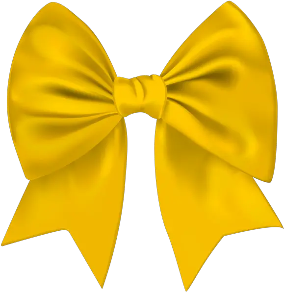  Yellow Bow Transparent Png Image Transparent Background Yellow Ribbon Bow Bow Transparent Background