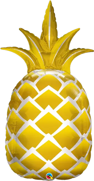  Download Hd Pineapple Transparent Luau Pineapple Balloon Pineapple Helium Balloons Png Pineapple Transparent