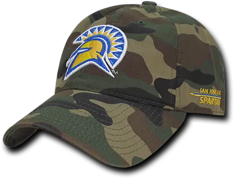  Ncaa San Jose State University Spartans Relaxed Camo Camouflage Baseball Caps Military Camouflage Png San Jose State University Logos