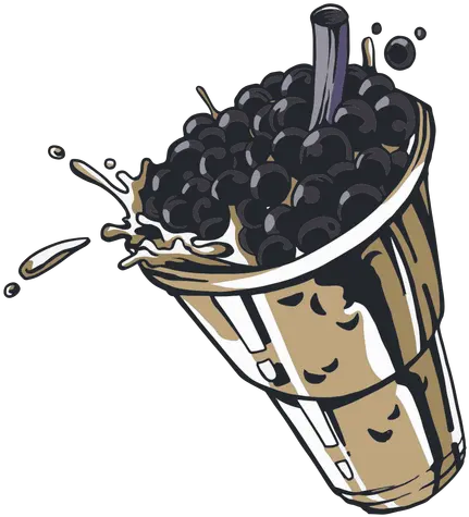  Bubble Tea Drink Milk Tea Vector Png Bubble Tea Png