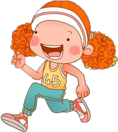  Download Happy Apple Running Clipart Animated Girl Running Png Running Clipart Png