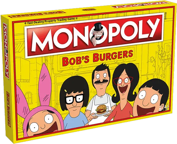  Monopoly Bobu0027s Burgers Edition Board Game Burgers Monopoly Png Monopoly Money Png