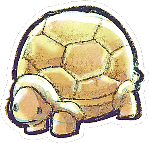  Crayon Tortoise Icon Png Clipart Image Iconbugcom Golden Turtle Animated Tortoise Png