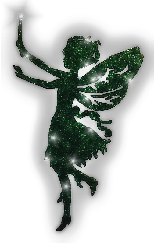  Fairy Green Transparent Png Clipart Cliparts For Christmas Fairy Black And White Fairy Png