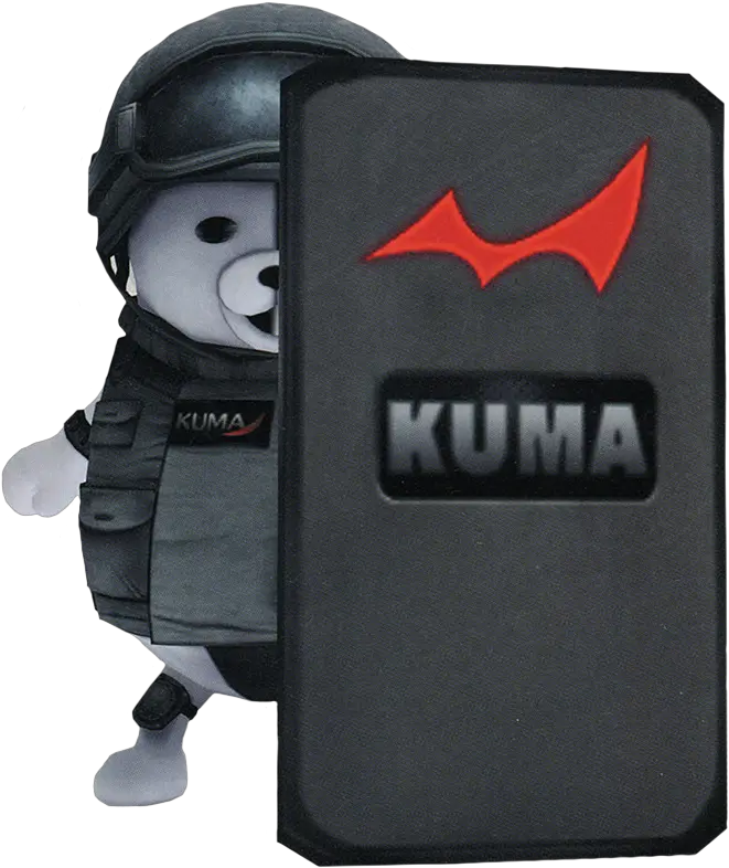  Guard Monokuma Shield Monokuma Png Monokuma Png