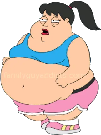  Png Svg Free Library Family Guy Fat Woman Fat Guy Png