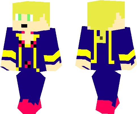  Giorno Giovanna Minecraft Pe Skins Giorno Giovanna Minecraft Skin Green Png Giorno Png